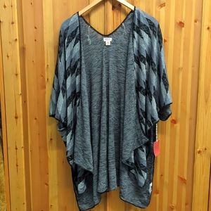 Mossimo Wrap black and grey blend